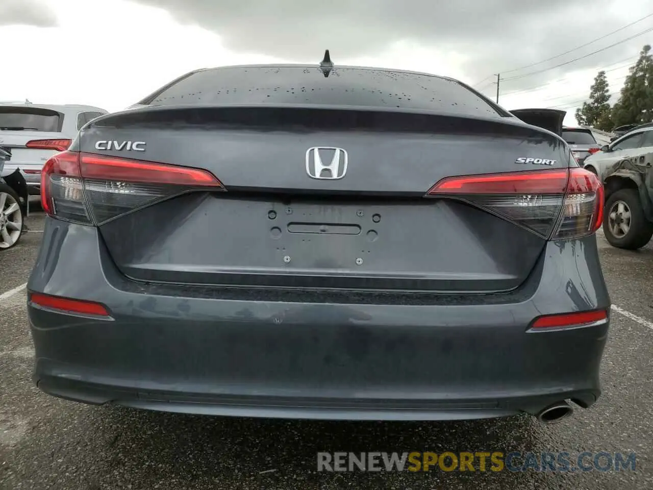 6 fotografías del automóvil dañado 2HGFE2F54RH511229 HONDA CIVIC 2024