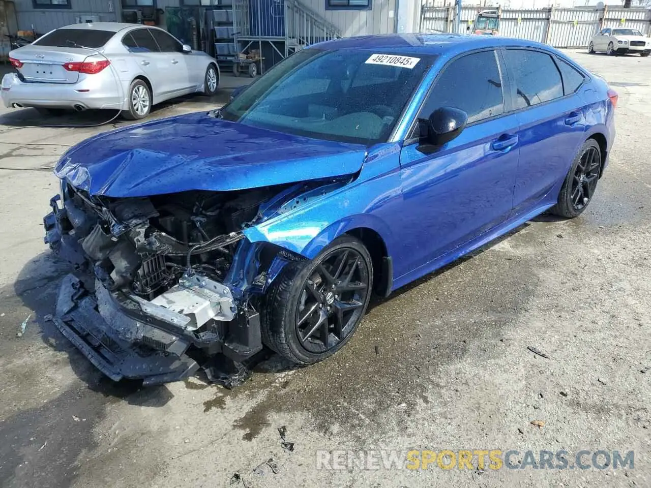 1 fotografías del automóvil dañado 2HGFE2F54RH518715 HONDA CIVIC 2024