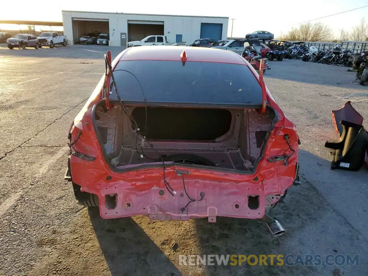 6 fotografías del automóvil dañado 2HGFE2F54RH522991 HONDA CIVIC 2024
