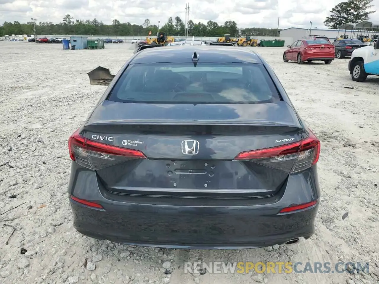 6 fotografías del automóvil dañado 2HGFE2F54RH529519 HONDA CIVIC 2024