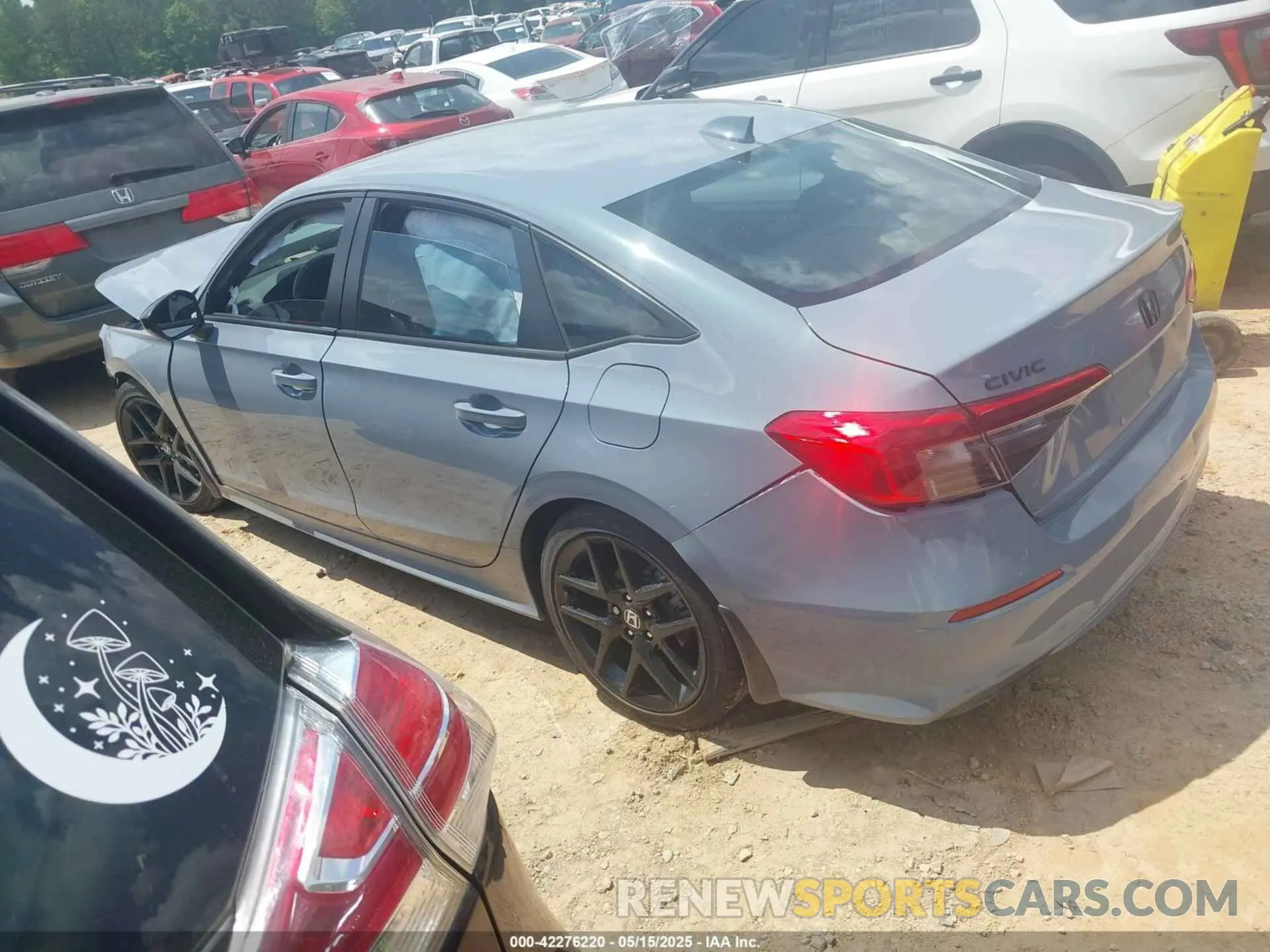 3 fotografías del automóvil dañado 2HGFE2F54RH534512 HONDA CIVIC 2024
