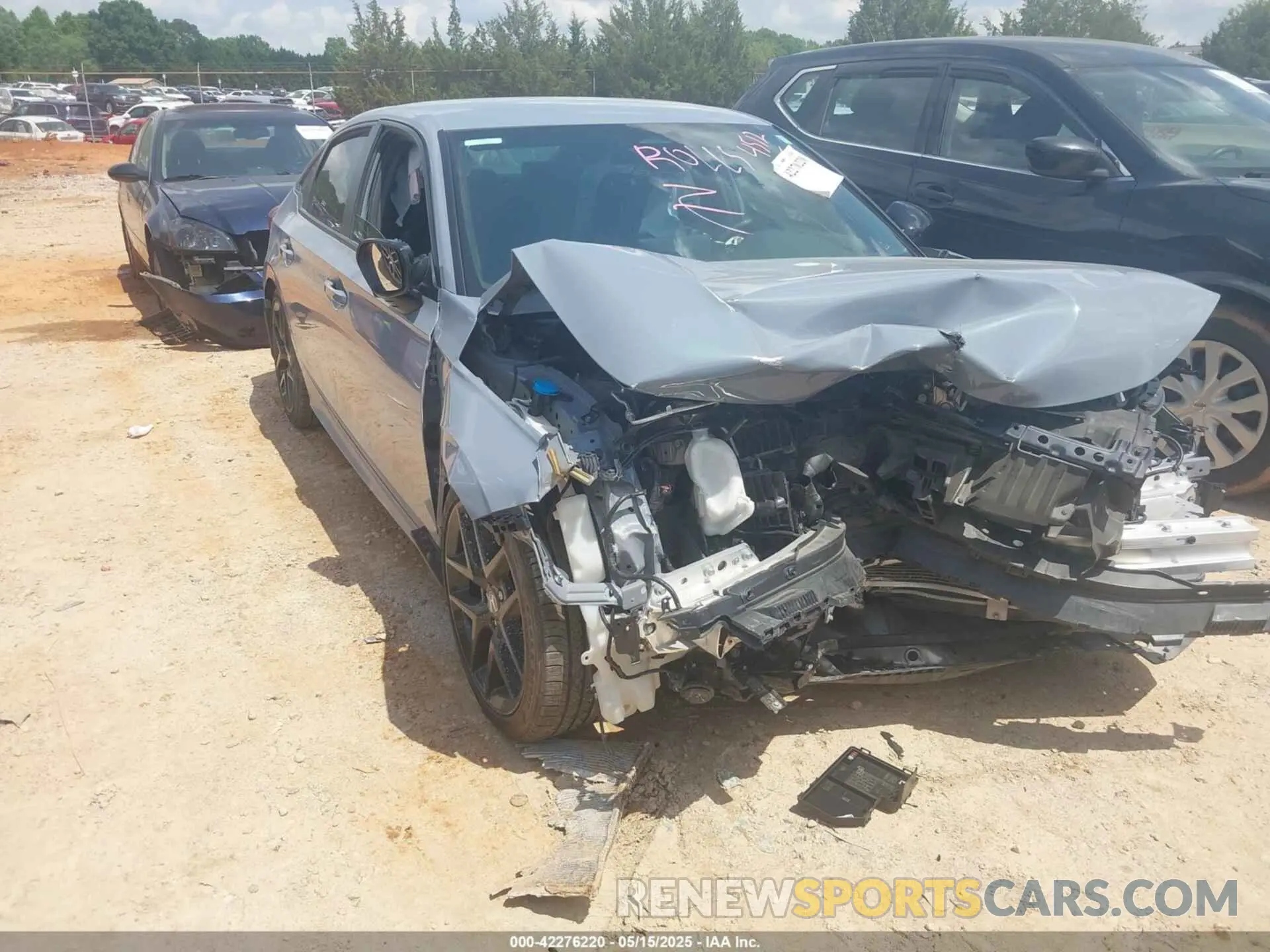 6 fotografías del automóvil dañado 2HGFE2F54RH534512 HONDA CIVIC 2024