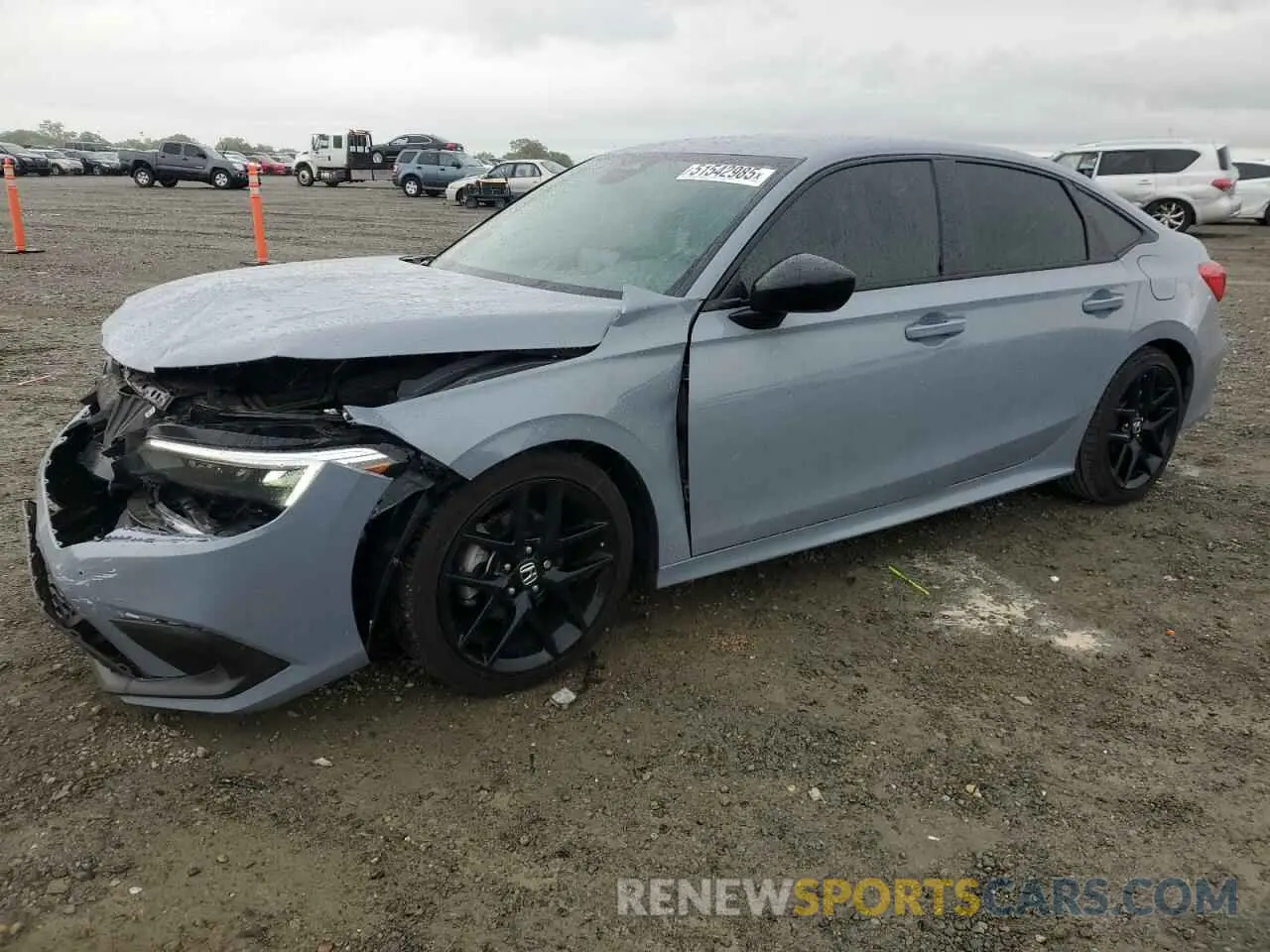 1 fotografías del automóvil dañado 2HGFE2F54RH545610 HONDA CIVIC 2024