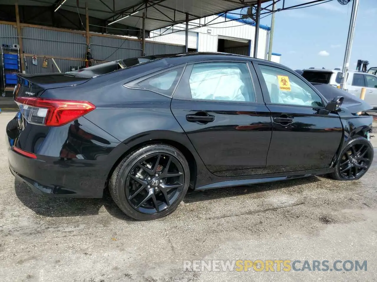 3 fotografías del automóvil dañado 2HGFE2F54RH551620 HONDA CIVIC 2024