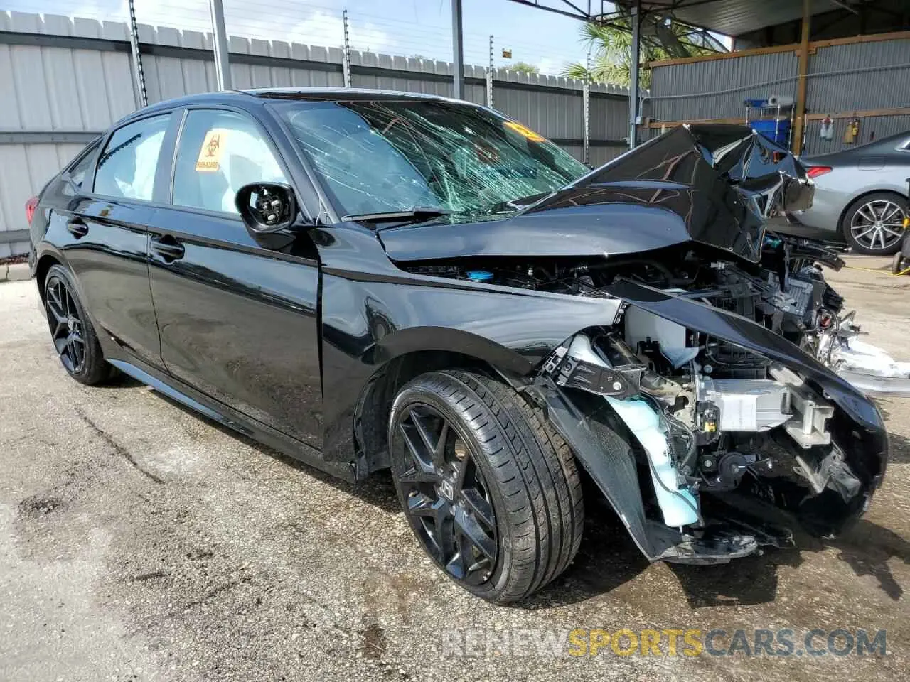 4 fotografías del automóvil dañado 2HGFE2F54RH551620 HONDA CIVIC 2024