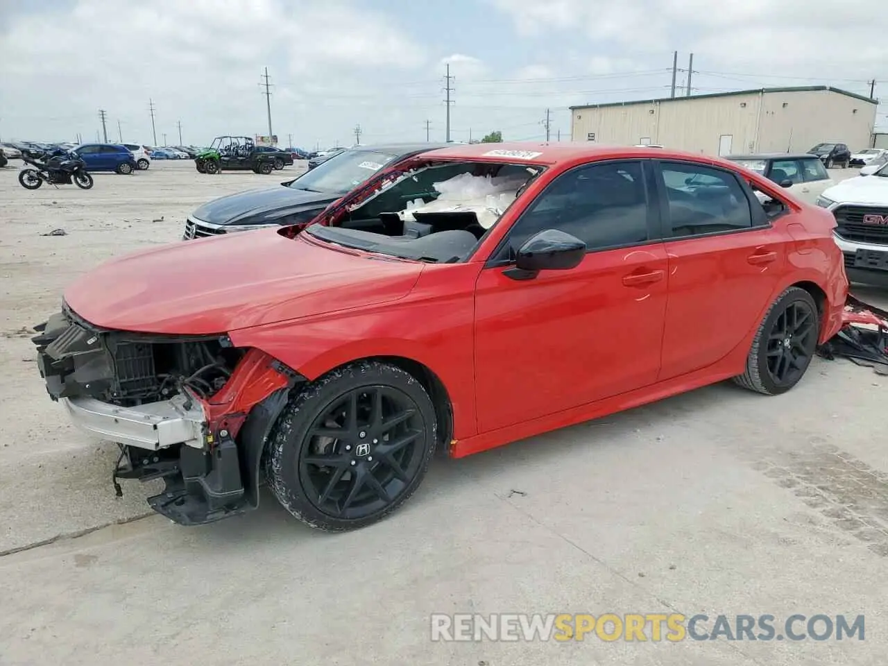 1 fotografías del automóvil dañado 2HGFE2F54RH568952 HONDA CIVIC 2024