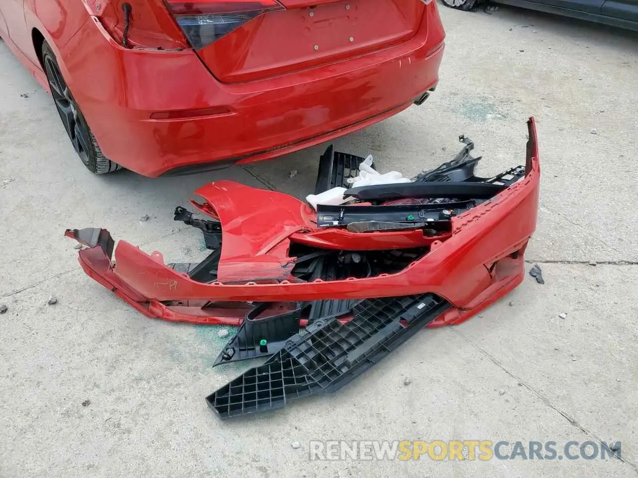 12 fotografías del automóvil dañado 2HGFE2F54RH568952 HONDA CIVIC 2024