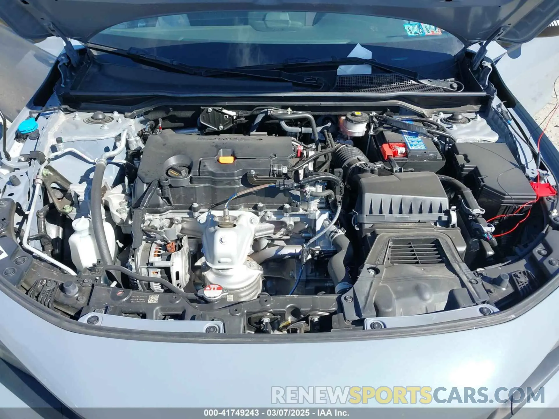 10 fotografías del automóvil dañado 2HGFE2F54RH580647 HONDA CIVIC 2024