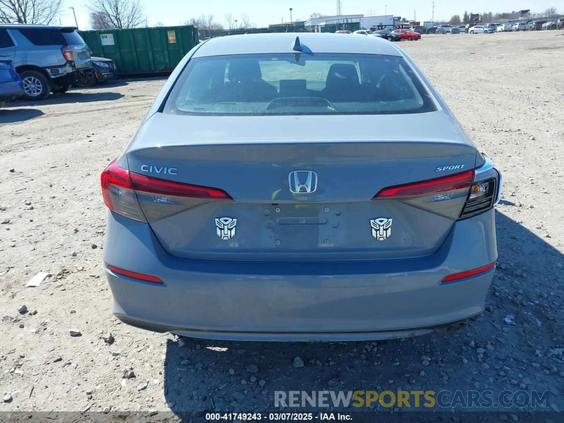 15 fotografías del automóvil dañado 2HGFE2F54RH580647 HONDA CIVIC 2024