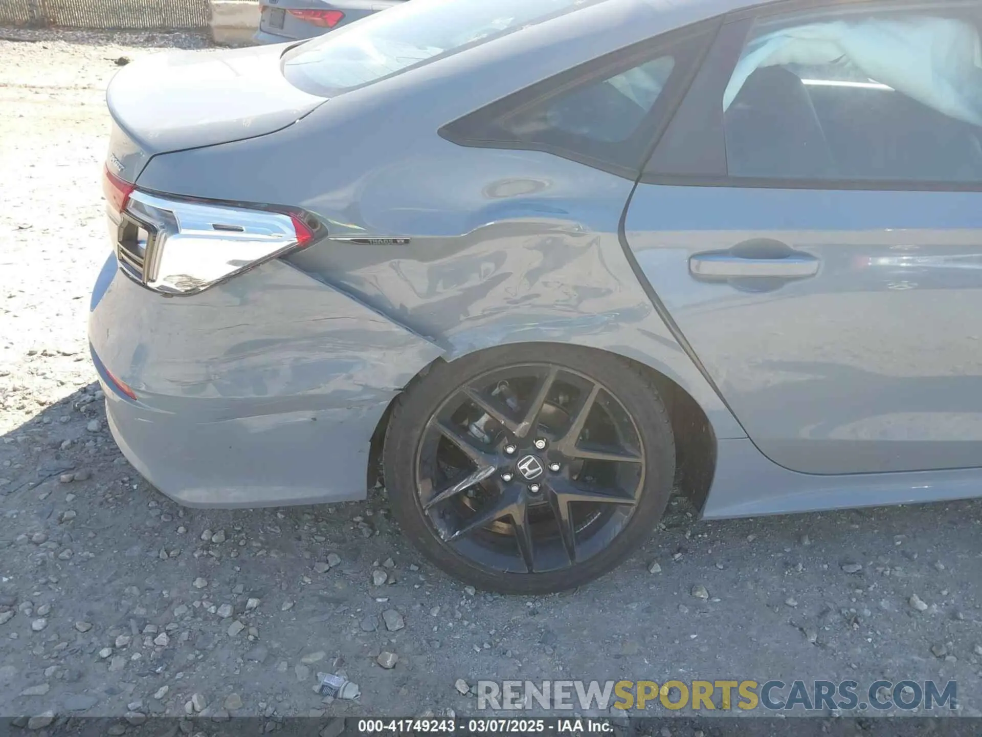 6 fotografías del automóvil dañado 2HGFE2F54RH580647 HONDA CIVIC 2024
