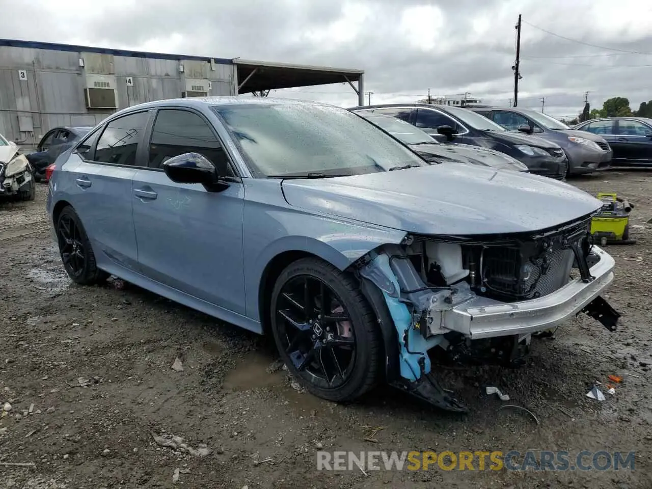 4 fotografías del automóvil dañado 2HGFE2F54RH583094 HONDA CIVIC 2024