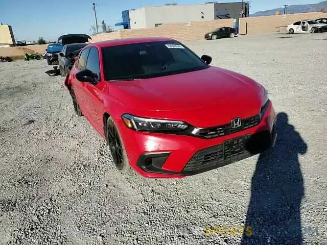 11 fotografías del automóvil dañado 2HGFE2F54RH586383 HONDA CIVIC 2024