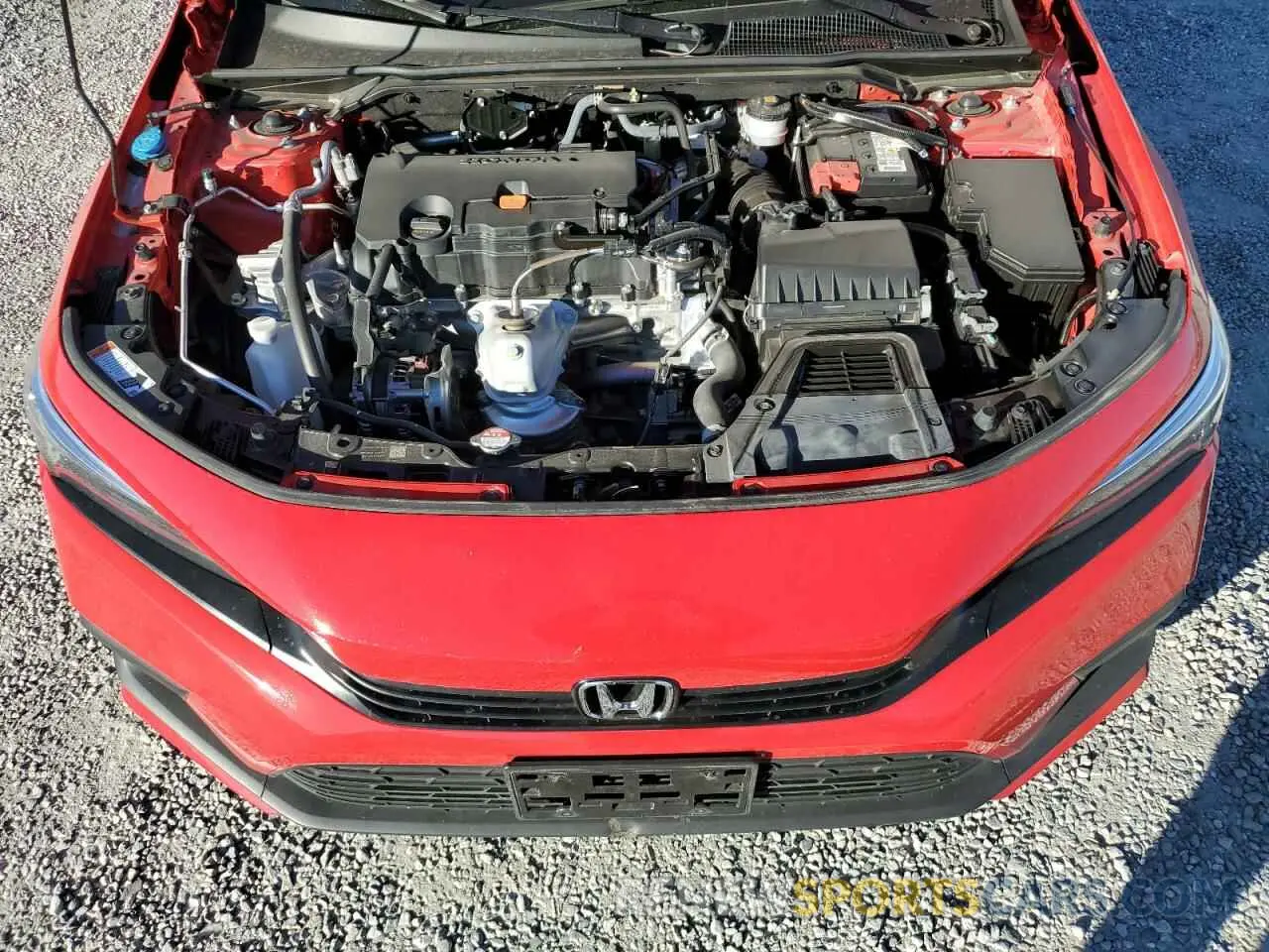 12 fotografías del automóvil dañado 2HGFE2F54RH586383 HONDA CIVIC 2024