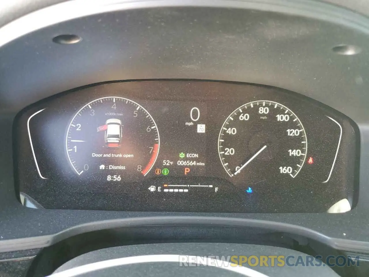 9 fotografías del automóvil dañado 2HGFE2F54RH586383 HONDA CIVIC 2024