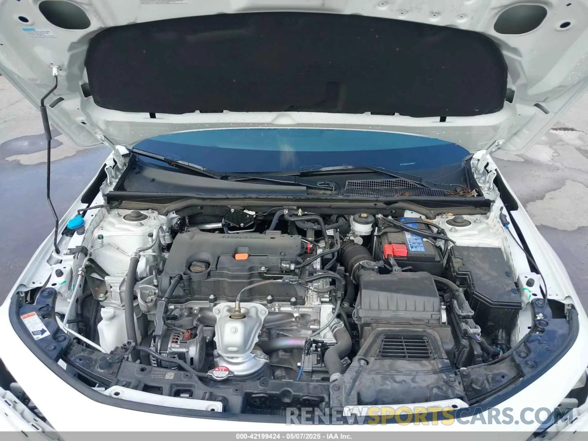 10 fotografías del automóvil dañado 2HGFE2F54RH588022 HONDA CIVIC 2024