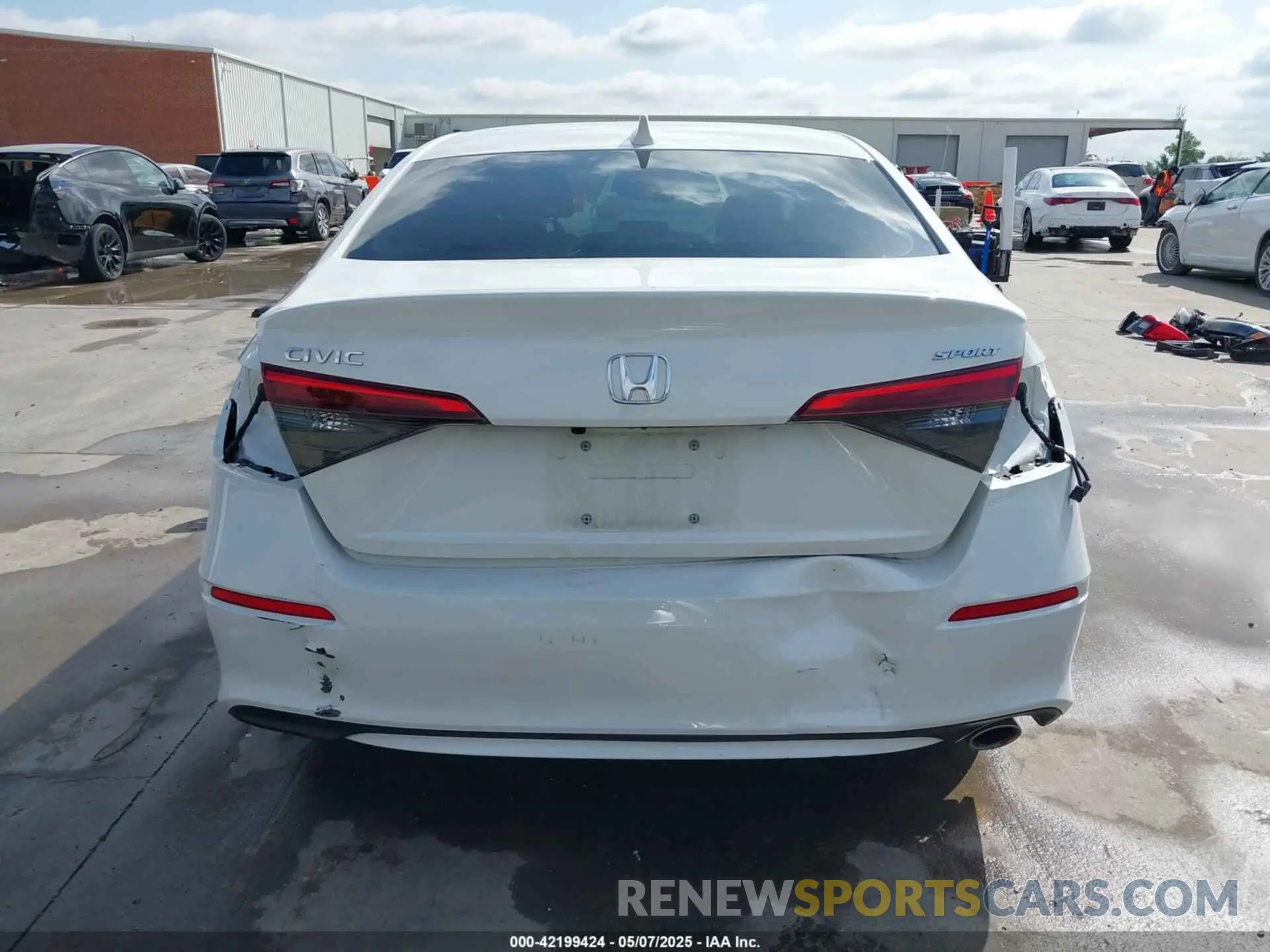 17 fotografías del automóvil dañado 2HGFE2F54RH588022 HONDA CIVIC 2024