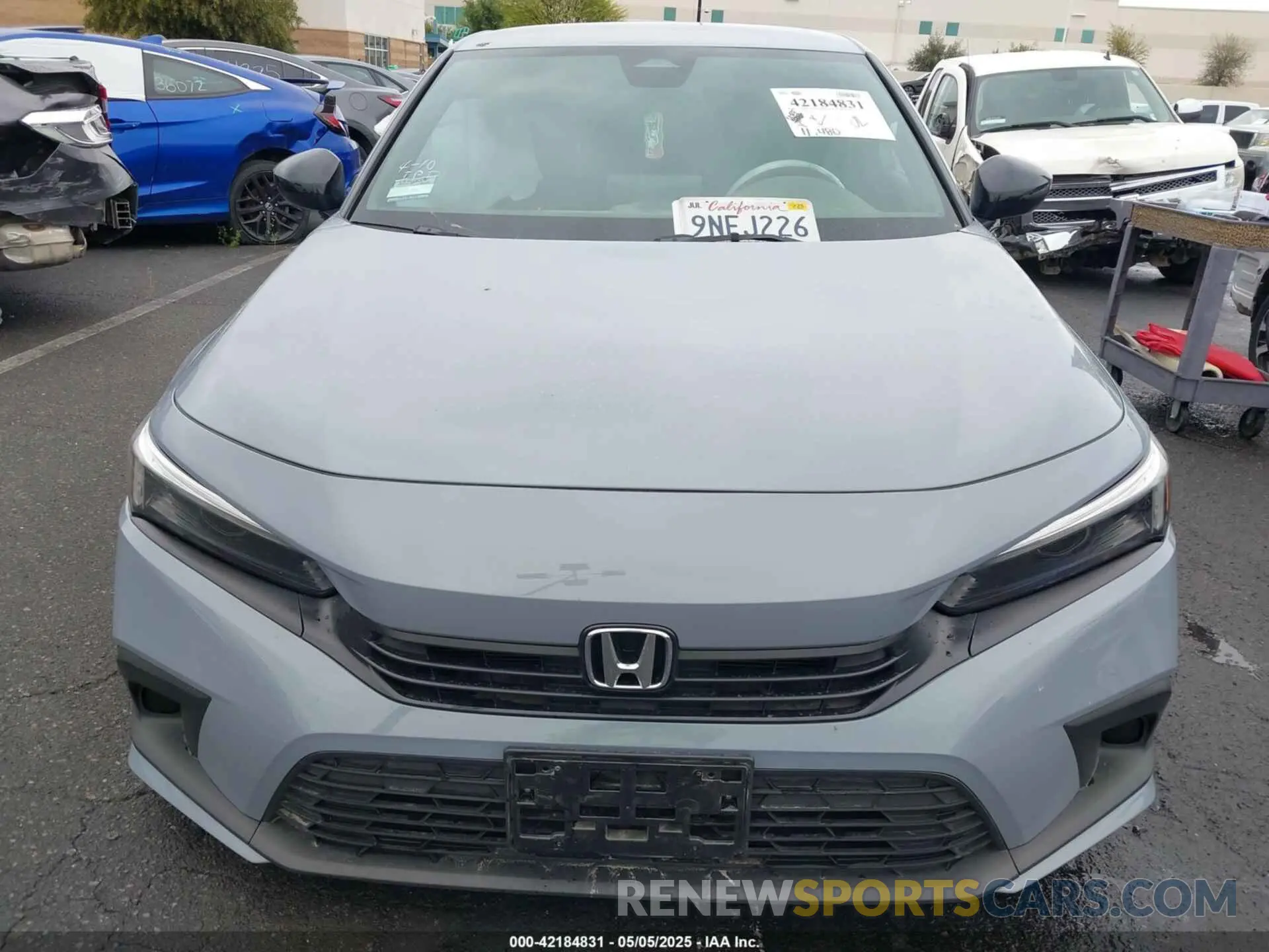 13 fotografías del automóvil dañado 2HGFE2F54RH595052 HONDA CIVIC 2024