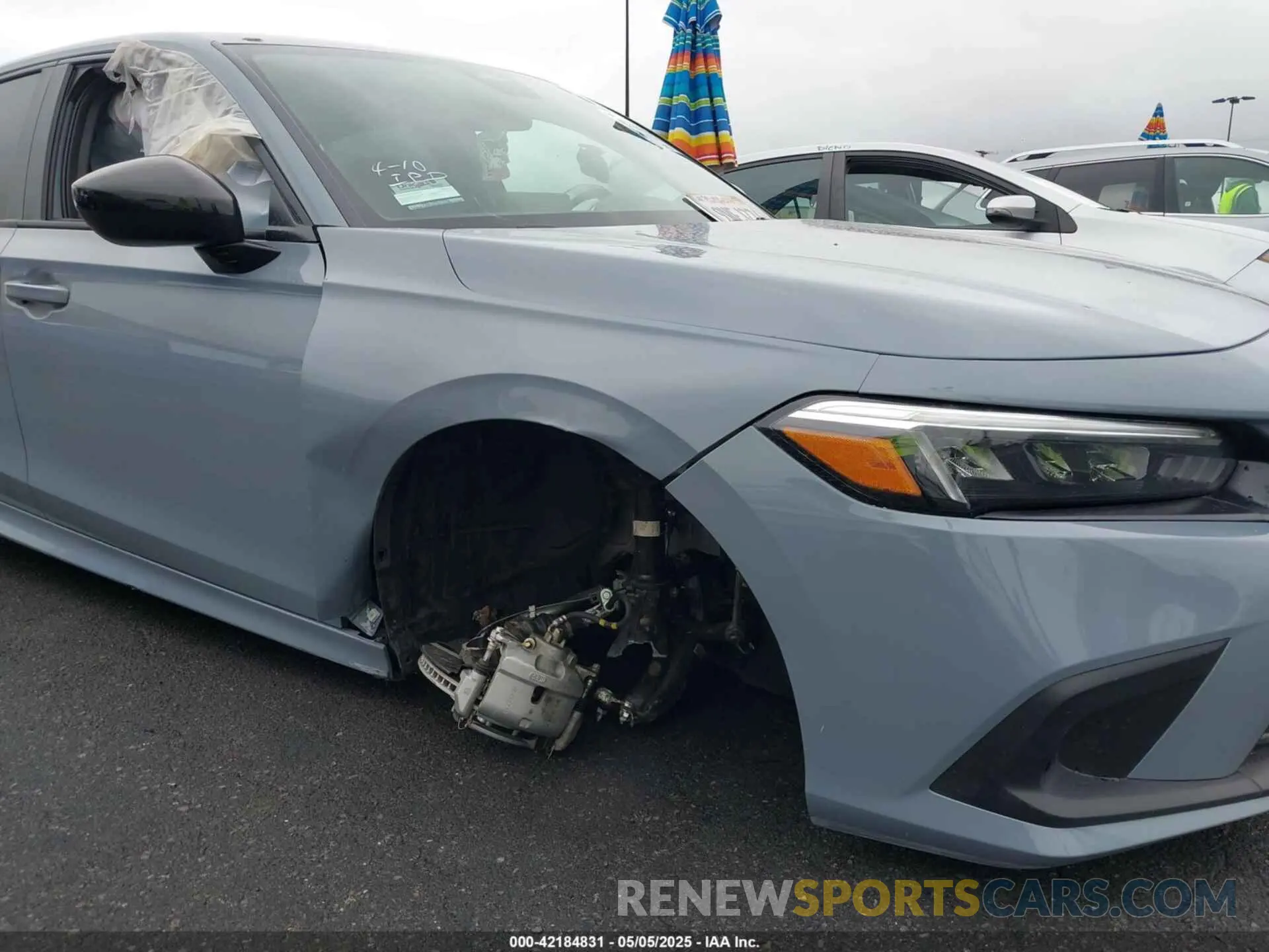 6 fotografías del automóvil dañado 2HGFE2F54RH595052 HONDA CIVIC 2024
