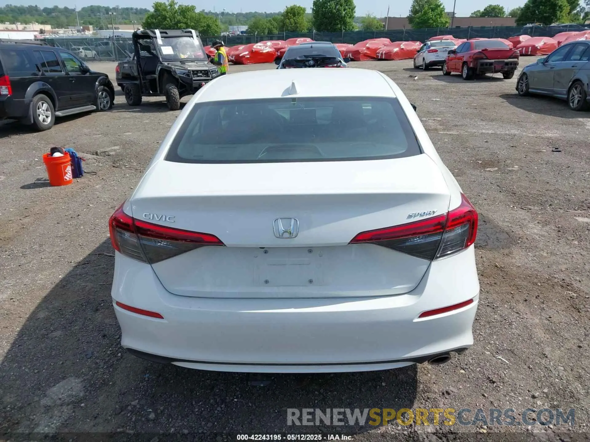 17 fotografías del automóvil dañado 2HGFE2F54RH595679 HONDA CIVIC 2024