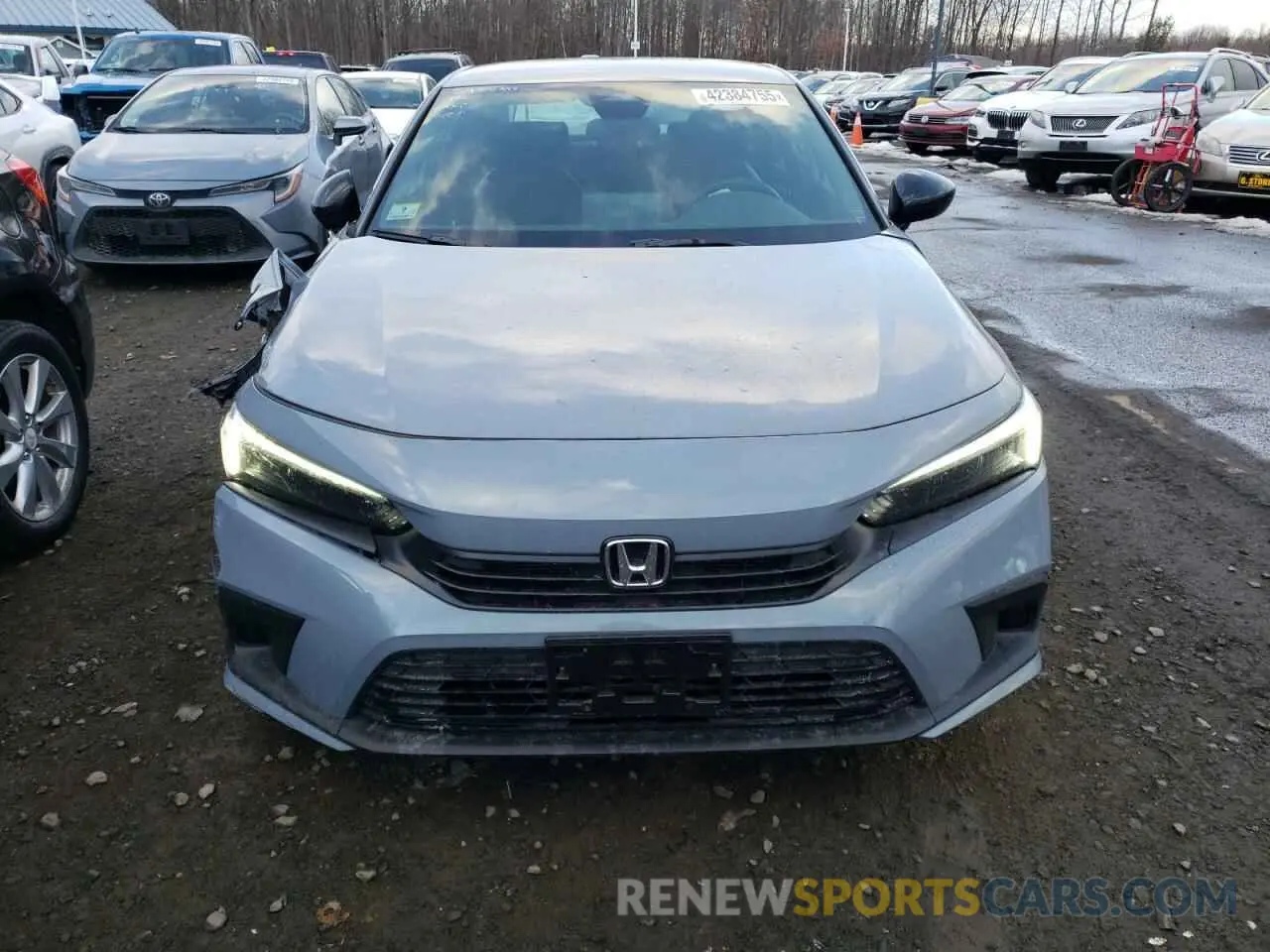 5 fotografías del automóvil dañado 2HGFE2F55RH506914 HONDA CIVIC 2024
