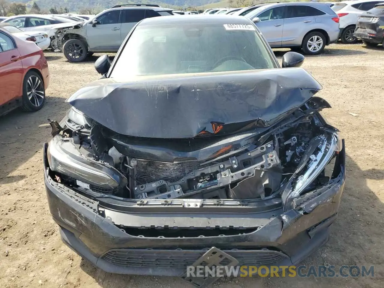 5 fotografías del automóvil dañado 2HGFE2F55RH521218 HONDA CIVIC 2024