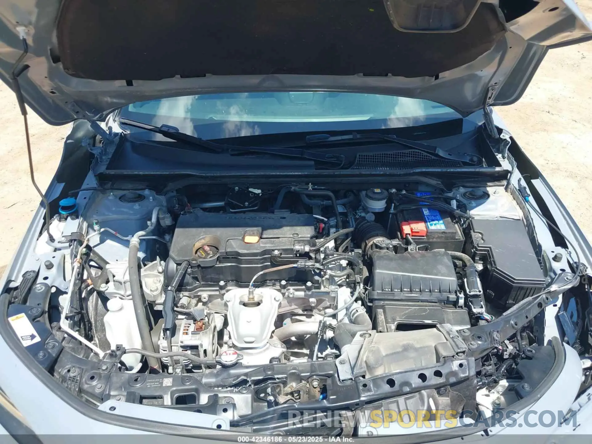 10 fotografías del automóvil dañado 2HGFE2F55RH531294 HONDA CIVIC 2024