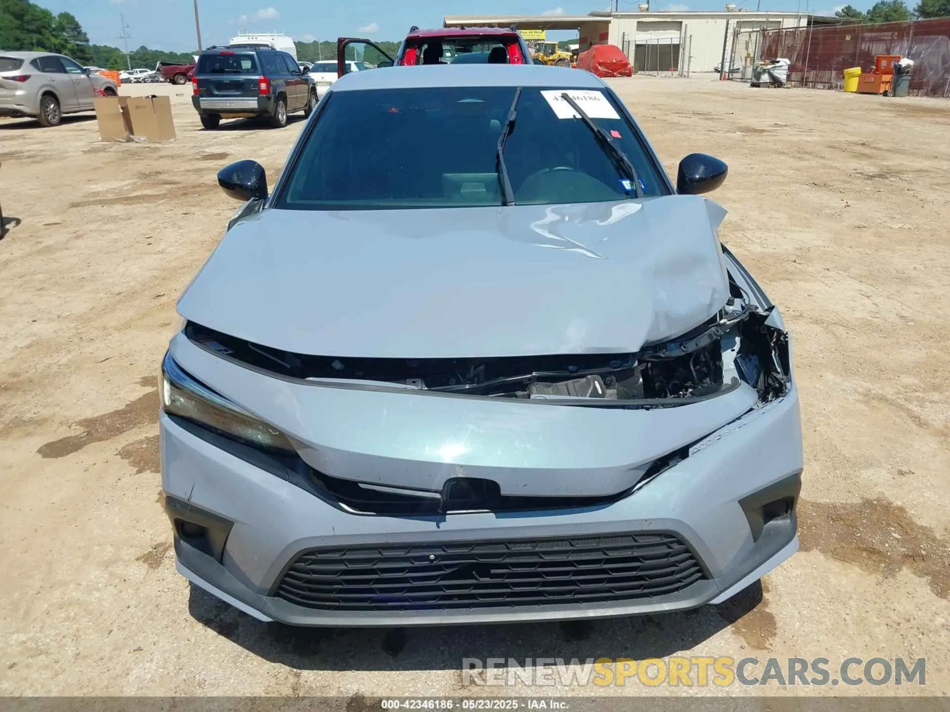 6 fotografías del automóvil dañado 2HGFE2F55RH531294 HONDA CIVIC 2024