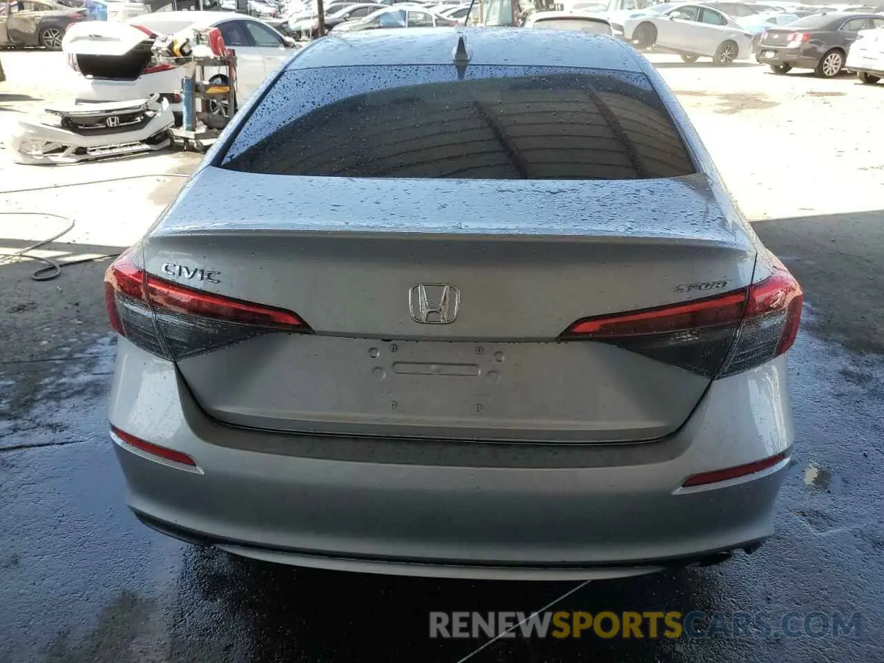 6 fotografías del automóvil dañado 2HGFE2F55RH531389 HONDA CIVIC 2024