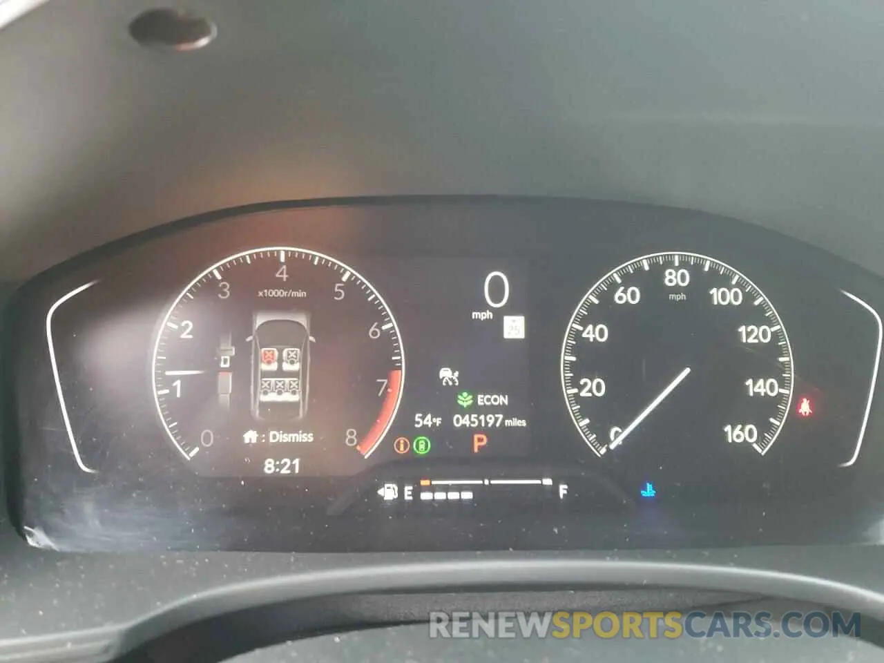 9 fotografías del automóvil dañado 2HGFE2F55RH545762 HONDA CIVIC 2024