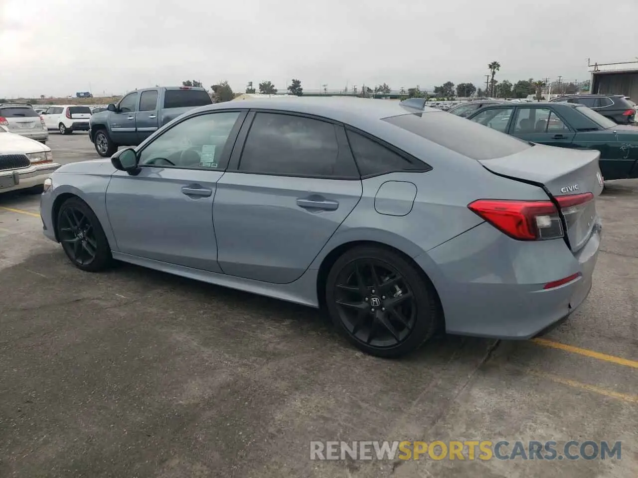 2 fotografías del automóvil dañado 2HGFE2F55RH546233 HONDA CIVIC 2024