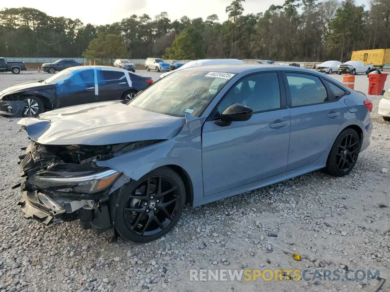 1 fotografías del automóvil dañado 2HGFE2F55RH583055 HONDA CIVIC 2024