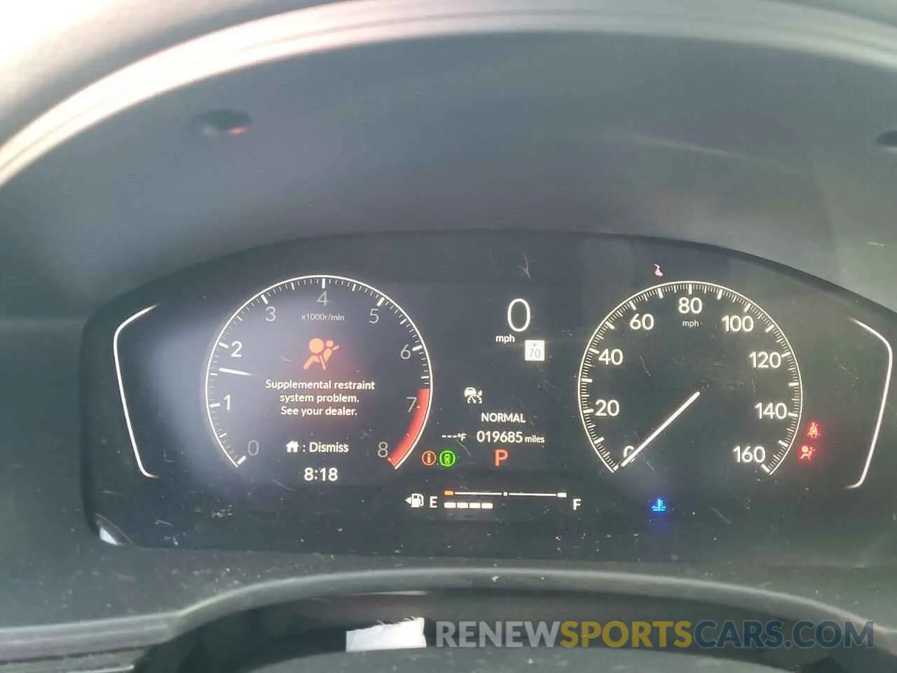 9 fotografías del automóvil dañado 2HGFE2F55RH585551 HONDA CIVIC 2024