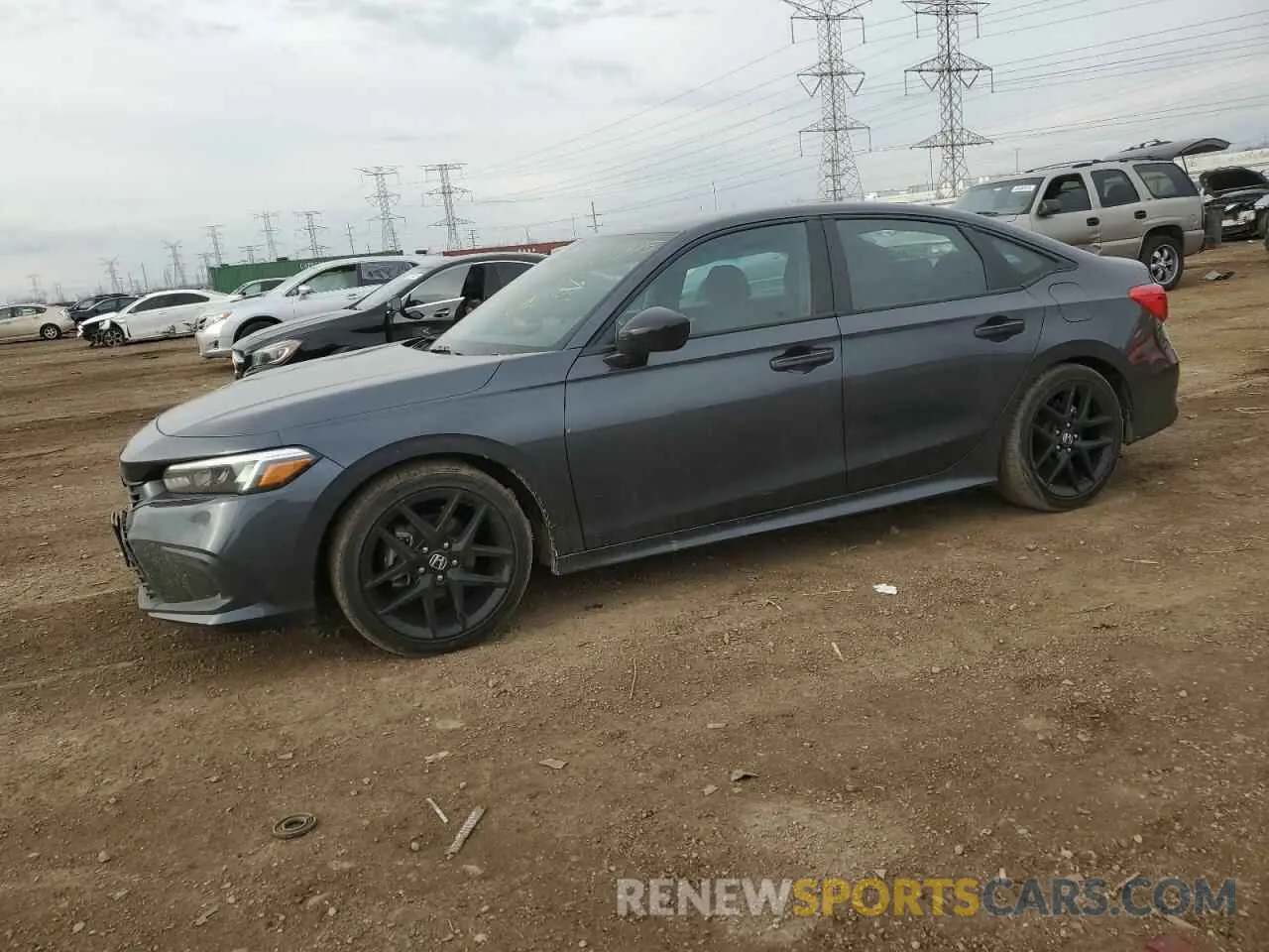 1 fotografías del automóvil dañado 2HGFE2F55RH594458 HONDA CIVIC 2024