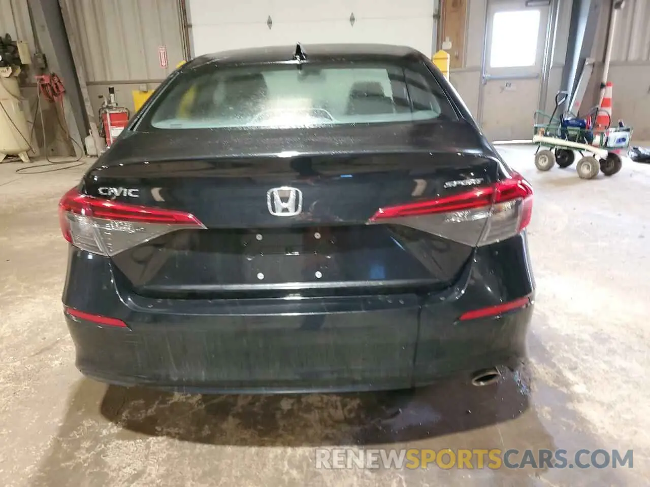 6 fotografías del automóvil dañado 2HGFE2F55RH594525 HONDA CIVIC 2024