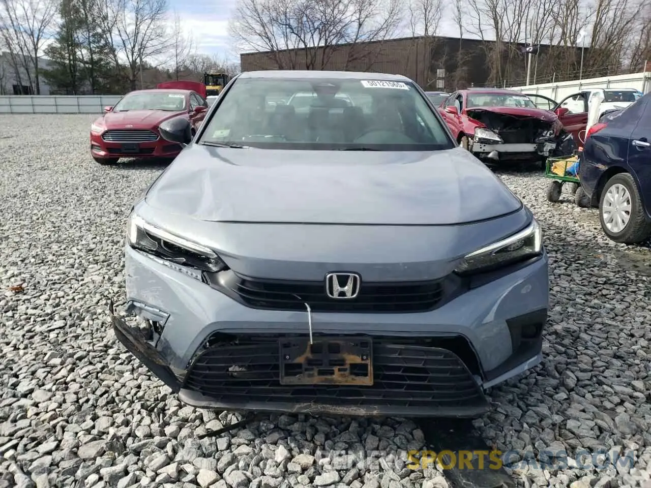 5 fotografías del automóvil dañado 2HGFE2F56RH503696 HONDA CIVIC 2024