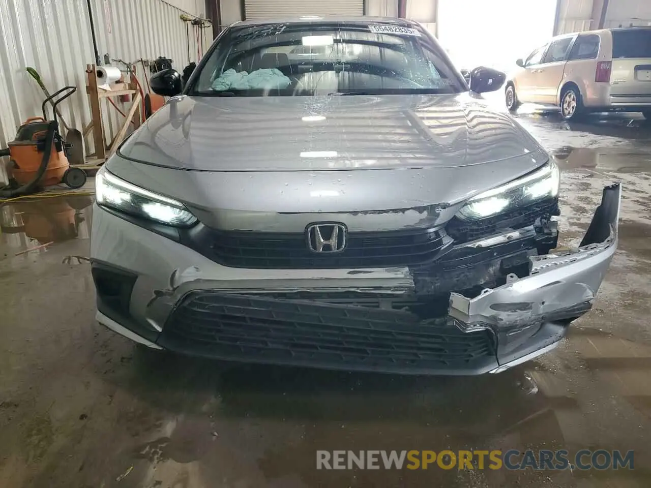 5 fotografías del automóvil dañado 2HGFE2F56RH505741 HONDA CIVIC 2024