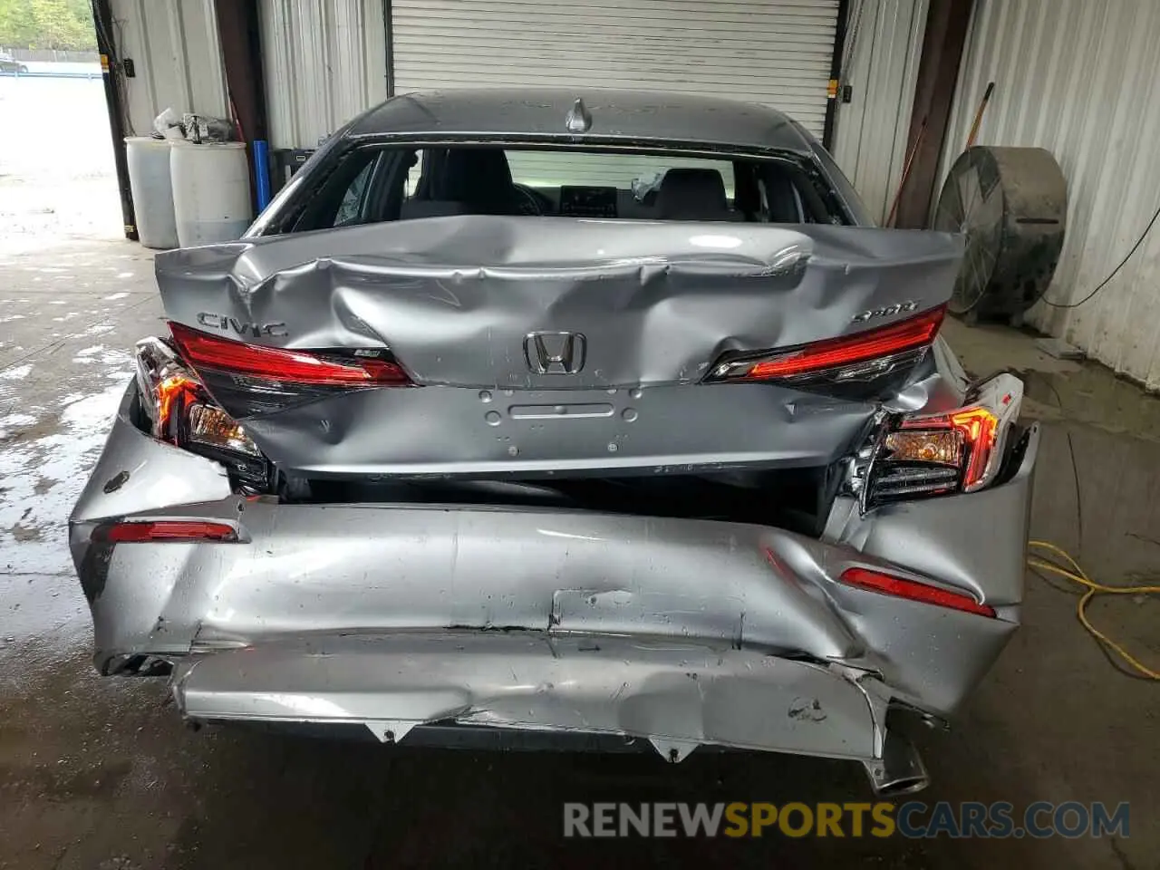 6 fotografías del automóvil dañado 2HGFE2F56RH505741 HONDA CIVIC 2024