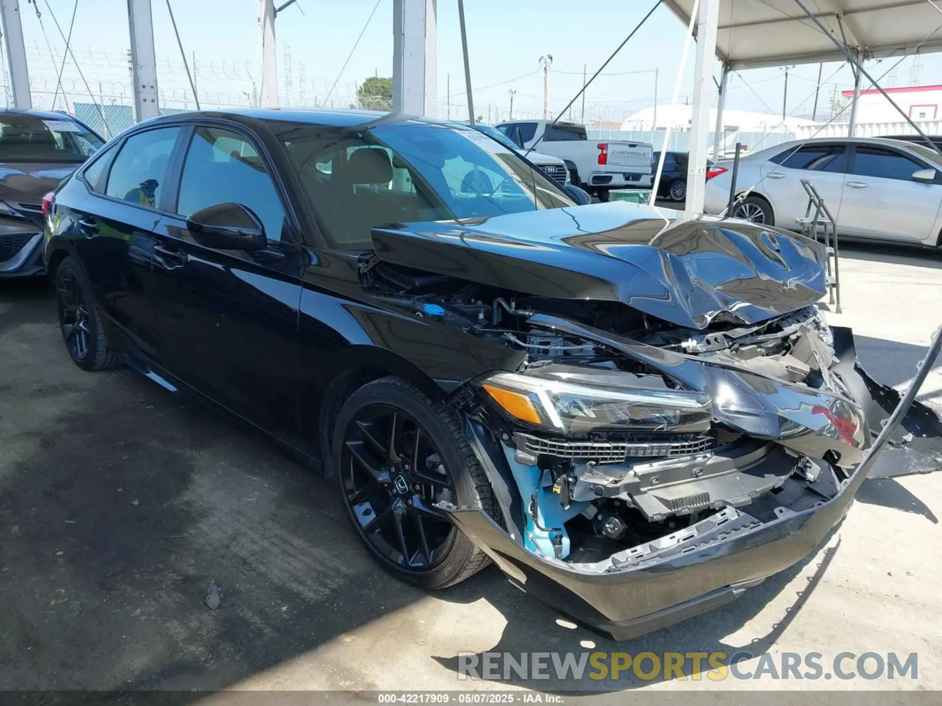 1 fotografías del automóvil dañado 2HGFE2F56RH531448 HONDA CIVIC 2024