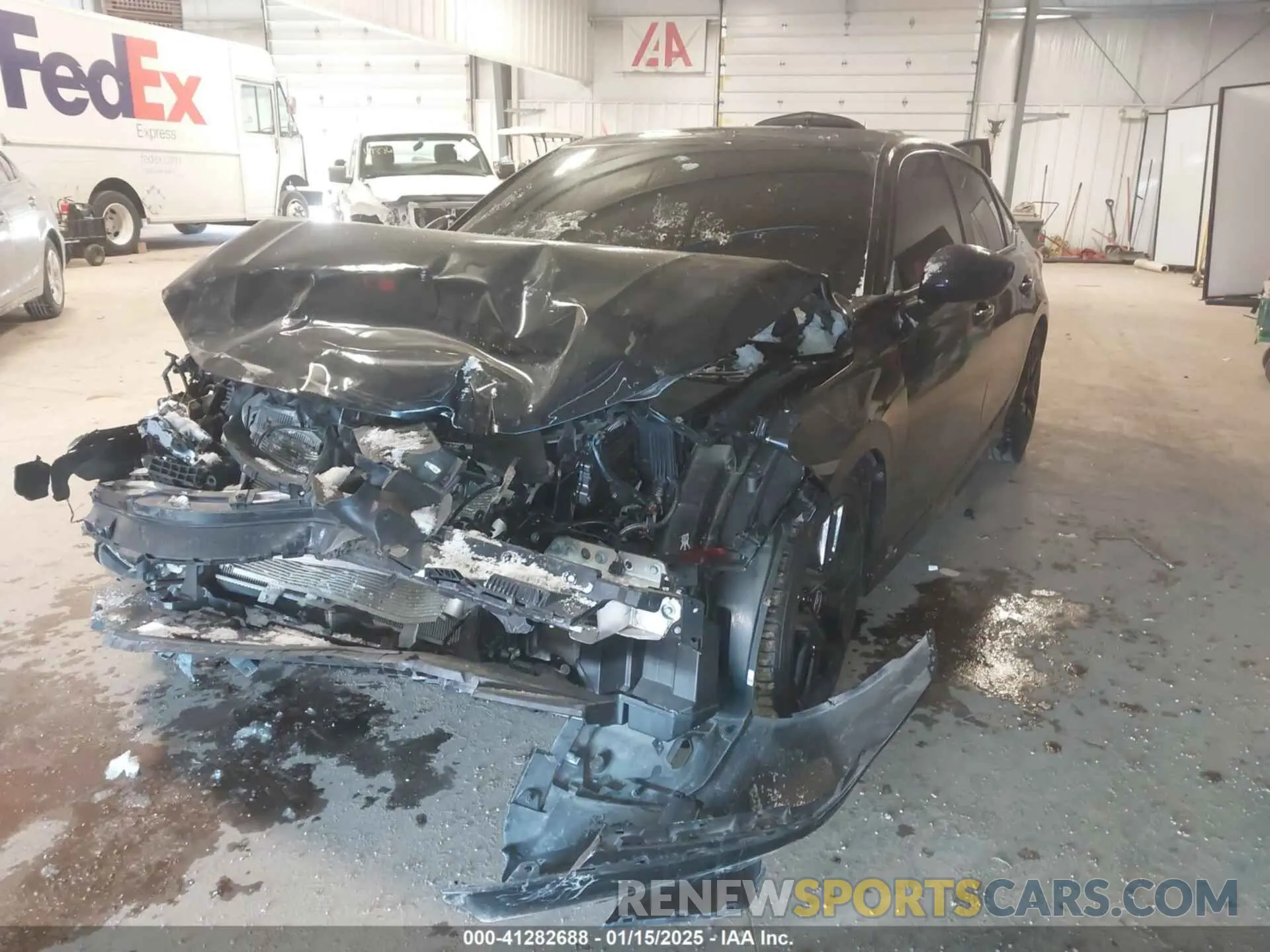 2 fotografías del automóvil dañado 2HGFE2F56RH537881 HONDA CIVIC 2024