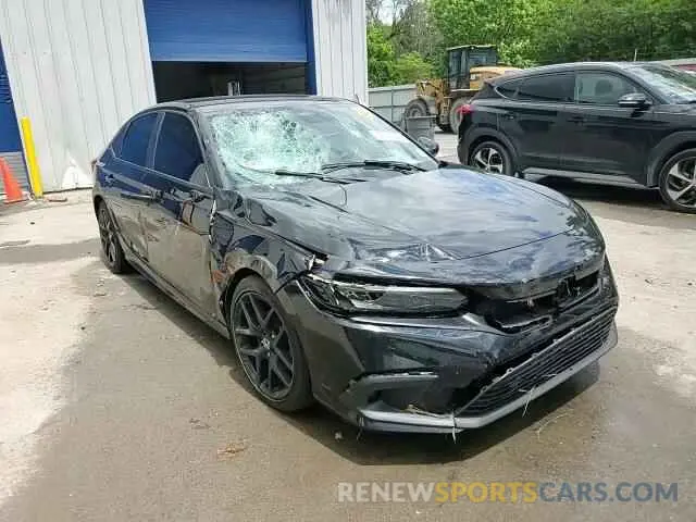 13 fotografías del automóvil dañado 2HGFE2F56RH553451 HONDA CIVIC 2024