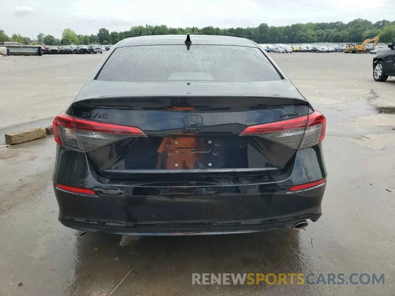 6 fotografías del automóvil dañado 2HGFE2F56RH553451 HONDA CIVIC 2024