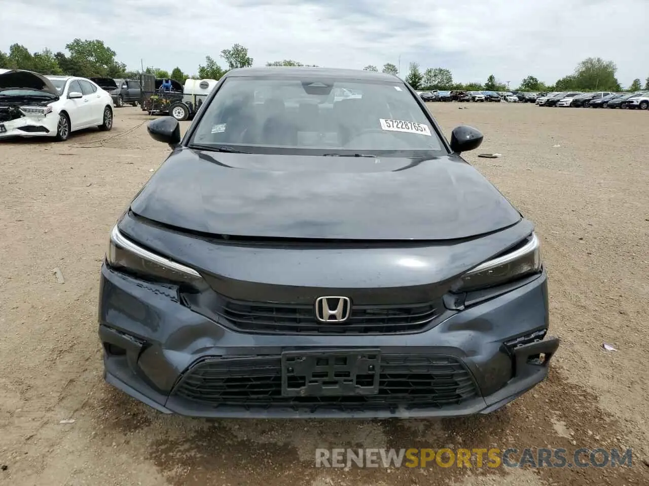5 fotografías del automóvil dañado 2HGFE2F56RH555801 HONDA CIVIC 2024