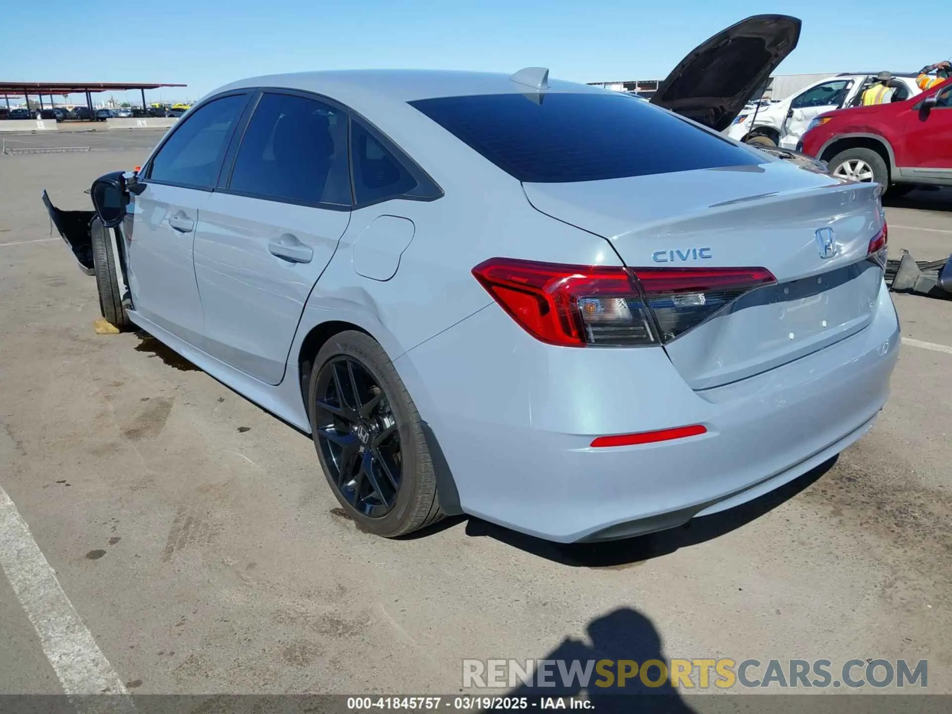 3 fotografías del automóvil dañado 2HGFE2F56RH560996 HONDA CIVIC 2024