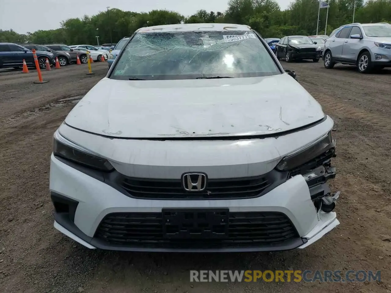 5 fotografías del automóvil dañado 2HGFE2F56RH565289 HONDA CIVIC 2024