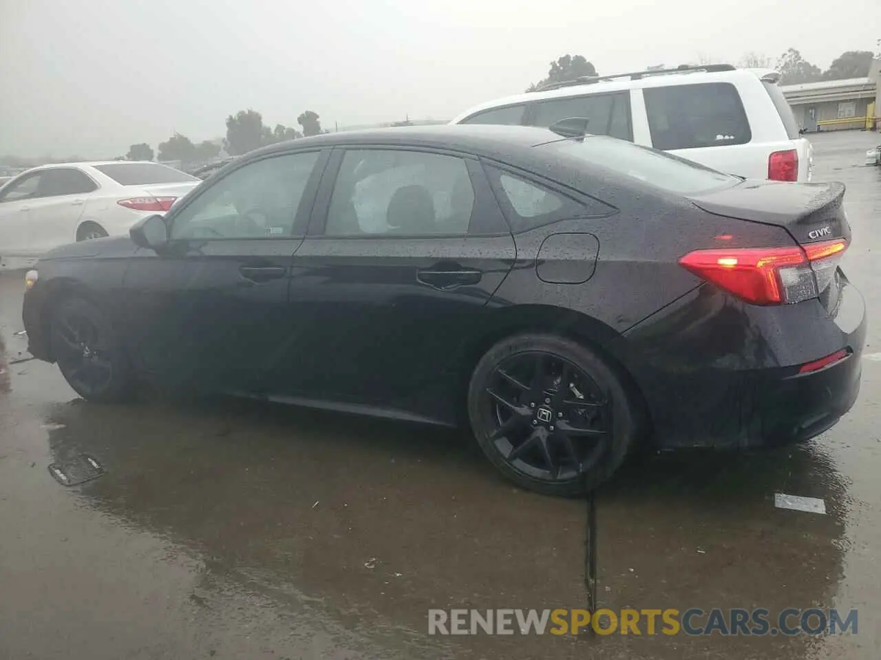 2 fotografías del automóvil dañado 2HGFE2F56RH571383 HONDA CIVIC 2024