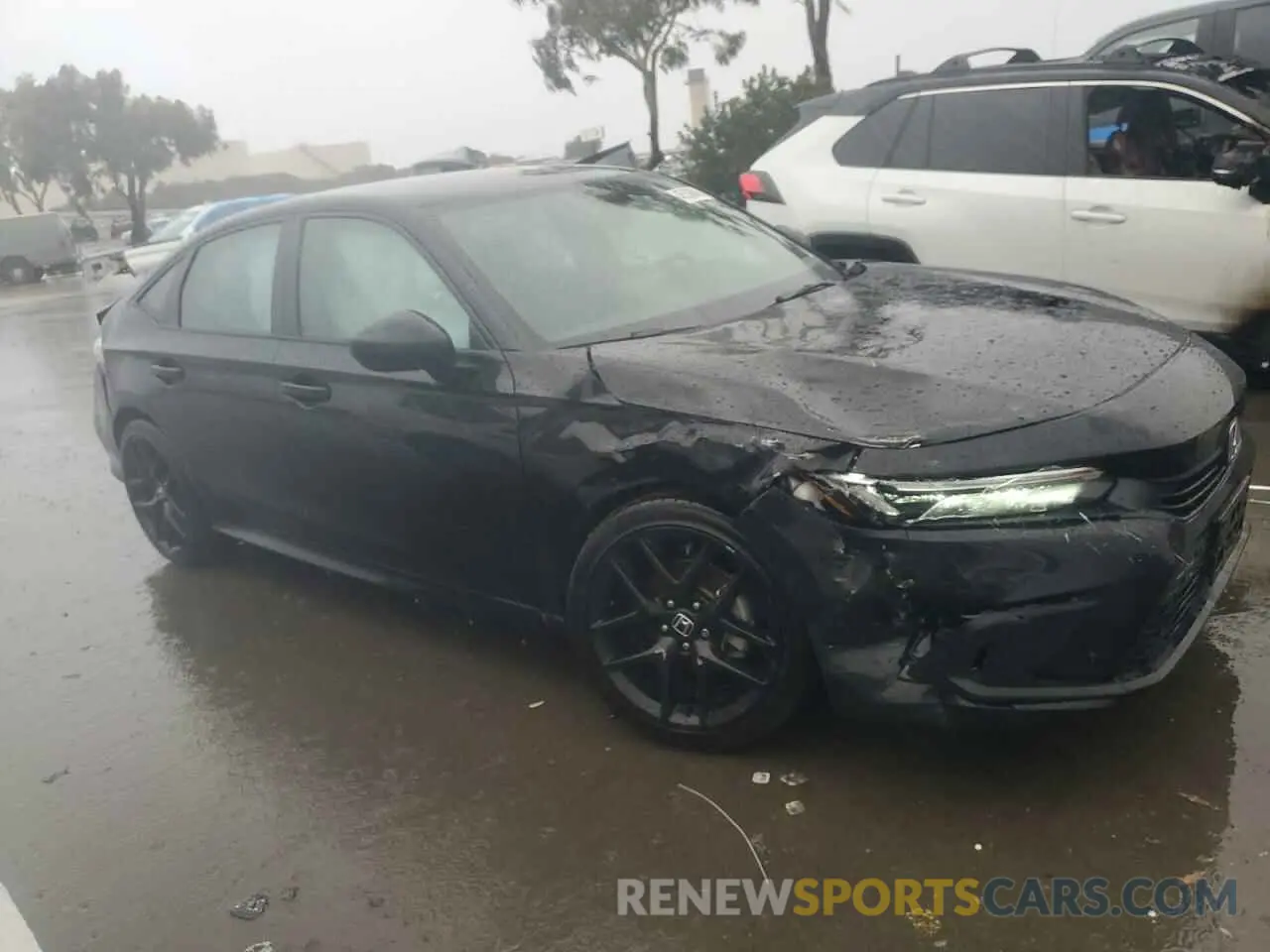 4 fotografías del automóvil dañado 2HGFE2F56RH571383 HONDA CIVIC 2024