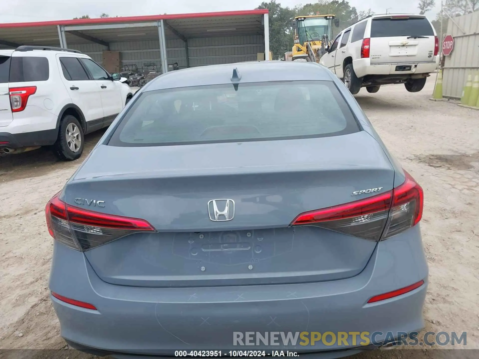 16 fotografías del automóvil dañado 2HGFE2F56RH583954 HONDA CIVIC 2024