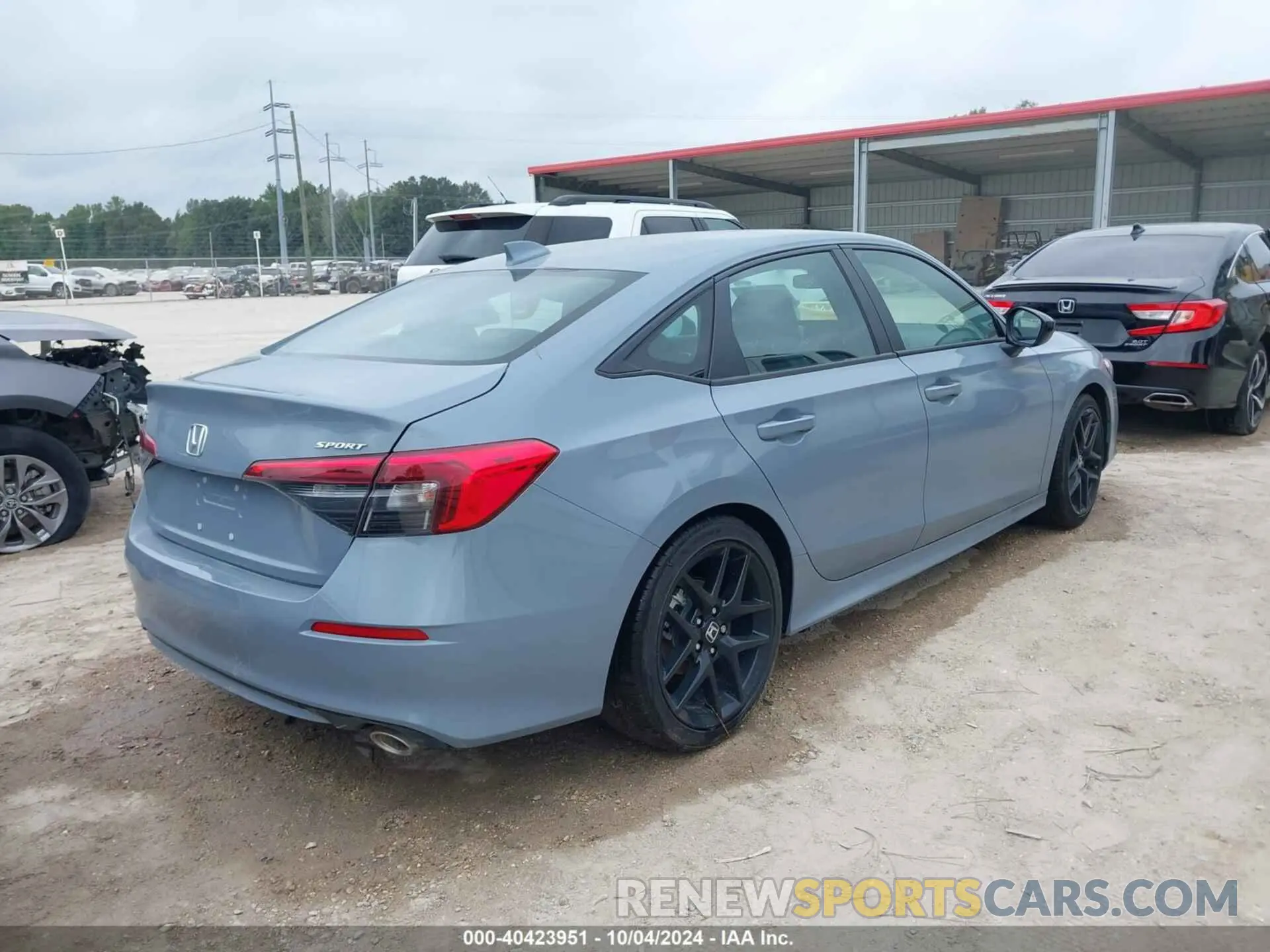 4 fotografías del automóvil dañado 2HGFE2F56RH583954 HONDA CIVIC 2024