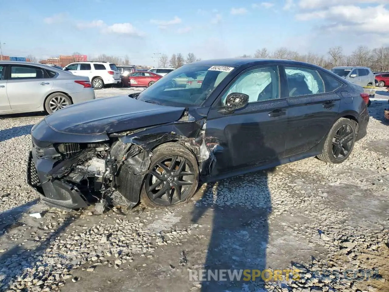 1 fotografías del automóvil dañado 2HGFE2F56RH591956 HONDA CIVIC 2024