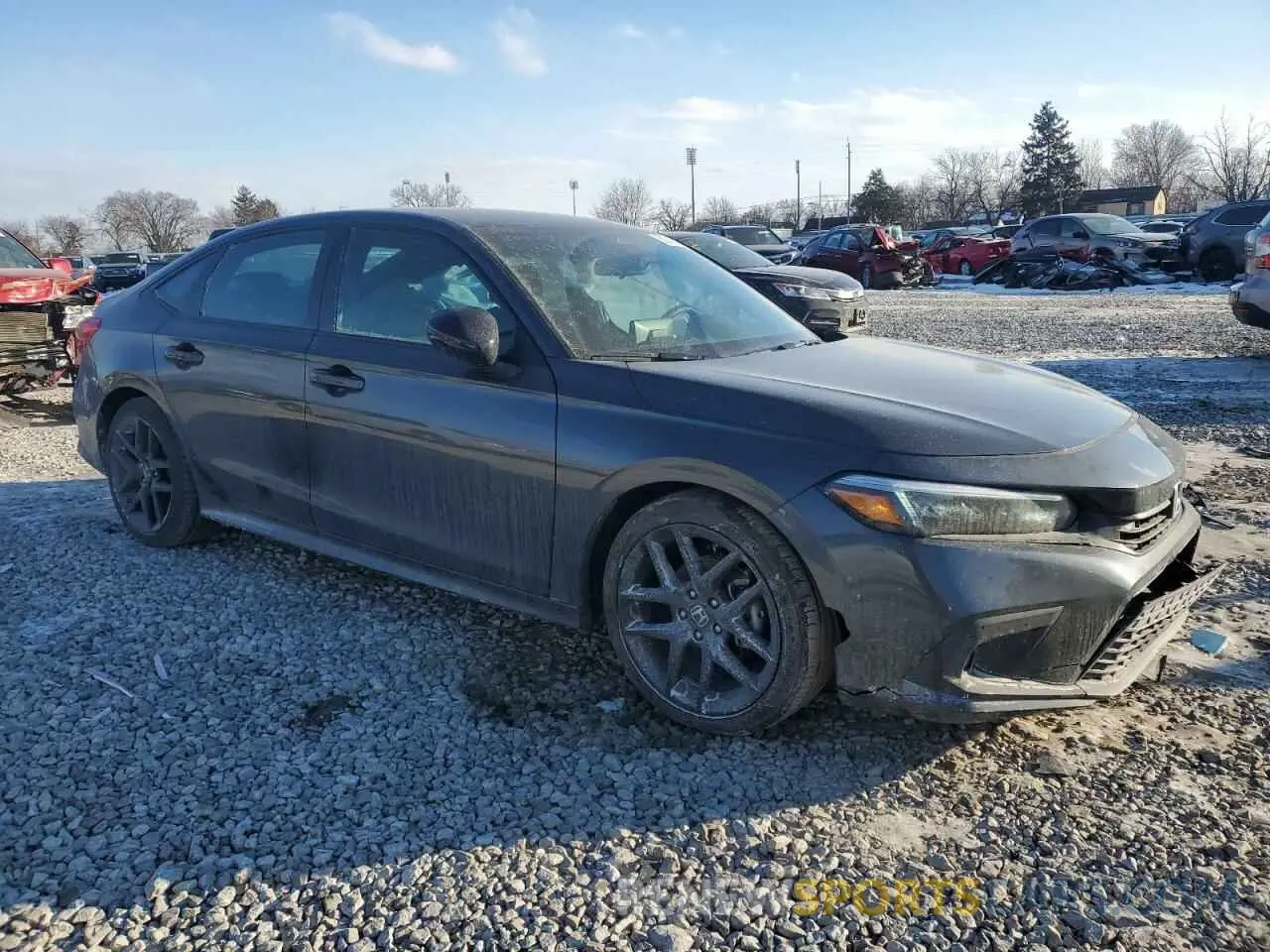 4 fotografías del automóvil dañado 2HGFE2F56RH591956 HONDA CIVIC 2024